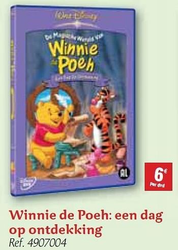 Promoties Winnie de poeh: een dag op ontdekking - Huismerk - Carrefour  - Geldig van 01/12/2010 tot 31/12/2010 bij Carrefour