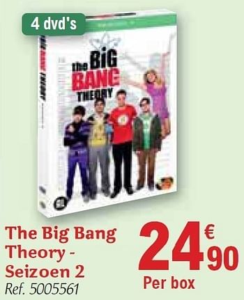 Promoties The big bang theory - seizoen 2 - Huismerk - Carrefour  - Geldig van 01/12/2010 tot 31/12/2010 bij Carrefour