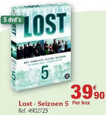 Promoties Lost - seizoen 5 - Huismerk - Carrefour  - Geldig van 01/12/2010 tot 31/12/2010 bij Carrefour
