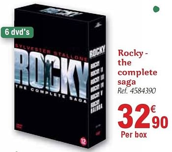 Promoties Rocky - the complete saga - Huismerk - Carrefour  - Geldig van 01/12/2010 tot 31/12/2010 bij Carrefour