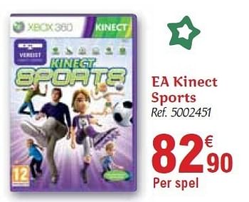Promoties Ea kinect sports - Huismerk - Carrefour  - Geldig van 01/12/2010 tot 31/12/2010 bij Carrefour
