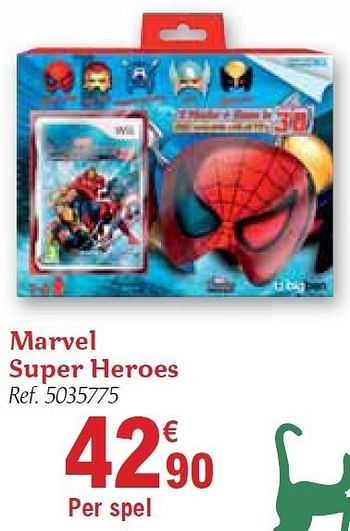 Promoties Marvel super heroes - Huismerk - Carrefour  - Geldig van 01/12/2010 tot 31/12/2010 bij Carrefour