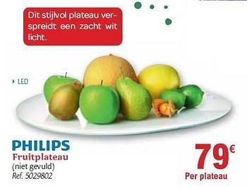 Promoties Fruitplateau - Philips - Geldig van 01/12/2010 tot 31/12/2010 bij Carrefour