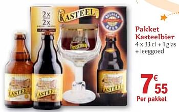 Promoties Pakket - Kasteelbier - Geldig van 01/12/2010 tot 31/12/2010 bij Carrefour
