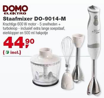Promotions Staafmixer - Domo elektro - Valide de 01/12/2010 à 31/12/2010 chez Makro