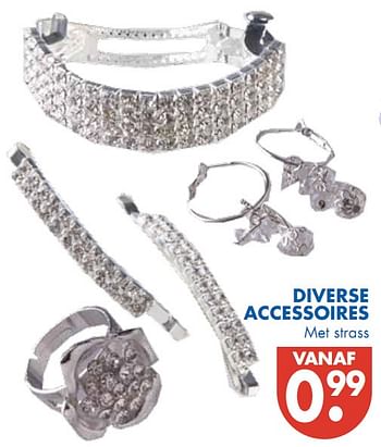 Promotions Diverse accessoires - Produit maison - Zeeman  - Valide de 06/12/2010 à 18/12/2010 chez Zeeman