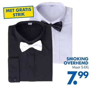 jongen schaduw nek Huismerk - Zeeman Smoking overhemd - Promotie bij Zeeman