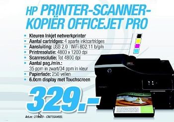 Promotions Printer-scanner-kopeir  - HP - Valide de 06/12/2010 à 04/01/2011 chez Aksioma