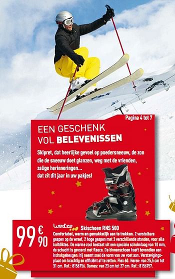 Promoties Skischoen  - Wed'ze - Geldig van 07/12/2010 tot 24/12/2010 bij Decathlon