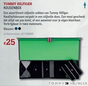 Promoties Kousenbox - Tommy Hilfiger - Geldig van 08/12/2010 tot 31/12/2010 bij A.S.Adventure