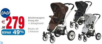 Promotions Kinderwagen pong air - Produit maison - Baby 2000 - Valide de 03/01/2011 à 31/01/2011 chez Baby 2000