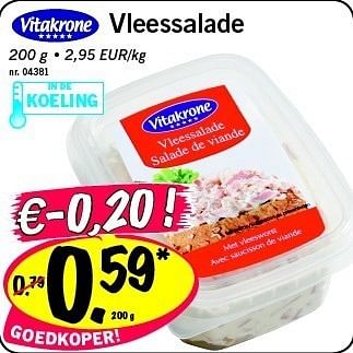 Promoties Vleessalade - Huismerk - Lidl - Geldig van 10/01/2011 tot 12/01/2011 bij Lidl