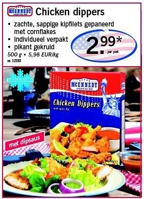 Promoties Chicken dippers - Mcennedy - Geldig van 03/02/2011 tot 05/02/2011 bij Lidl