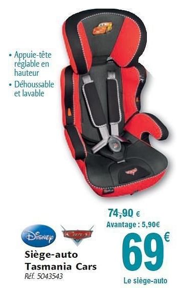 Promotion Carrefour Siege Auto Tasmania Cars Disney Bebe Grossesse Valide Jusqua 4 Promobutler