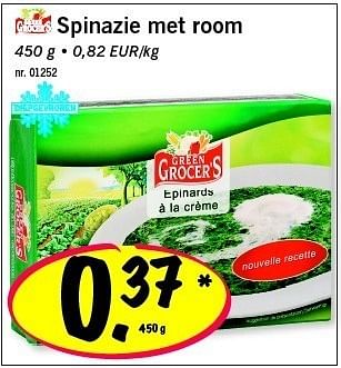 Huismerk Lidl Spinazie Met Room Promotie Bij Lidl