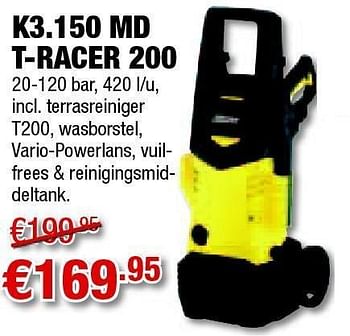 Promoties T-racer 200 - Kärcher - Geldig van 03/03/2011 tot 30/03/2011 bij Cevo Market