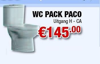 Promoties Wc pack paco - Huismerk - Cevo - Geldig van 03/03/2011 tot 30/03/2011 bij Cevo Market