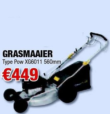 Promoties Grasmaaier - Powerplus - Geldig van 31/03/2011 tot 14/04/2011 bij Cevo Market