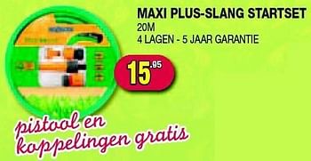 Promoties Maxi plus-slang startset - Hozelock - Geldig van 04/04/2011 tot 30/04/2011 bij Bouwcenter Frans Vlaeminck
