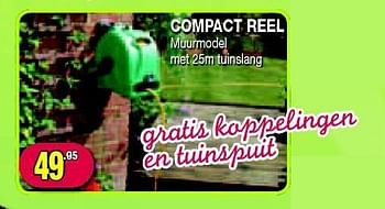 Promoties Compact reel - Hozelock - Geldig van 04/04/2011 tot 30/04/2011 bij Bouwcenter Frans Vlaeminck