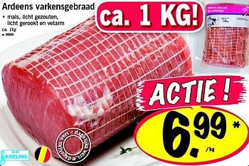 Promoties Ardeens varkensgebraad - Beenhouwerij - Geldig van 18/04/2011 tot 20/04/2011 bij Lidl