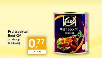 Promoties Fruitcocktail - Best of - Geldig van 28/04/2011 tot 07/05/2011 bij Supra