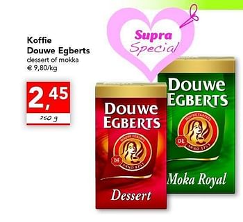 Promoties Koffie - Douwe Egberts - Geldig van 28/04/2011 tot 07/05/2011 bij Supra