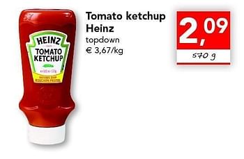 Promoties Tomato ketchup - Heinz - Geldig van 28/04/2011 tot 07/05/2011 bij Supra