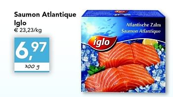 Promotions Saumon atlantique - Iglo - Valide de 28/04/2011 à 07/05/2011 chez Supra