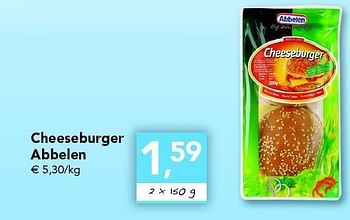Promotions Cheeseburger - Abbelen - Valide de 28/04/2011 à 07/05/2011 chez Supra