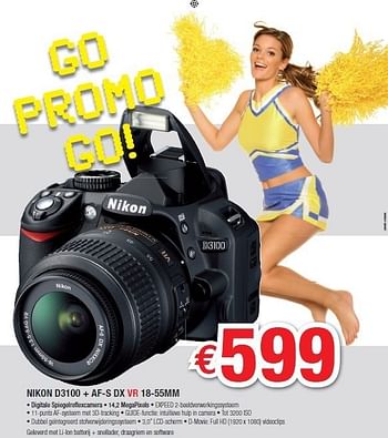 Promoties Gsm - Nikon - Geldig van 01/05/2011 tot 31/05/2011 bij Top Camera
