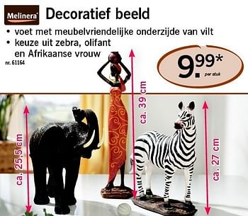 Promoties Decoratief beeld - Melinera - Geldig van 02/05/2011 tot 07/05/2011 bij Lidl
