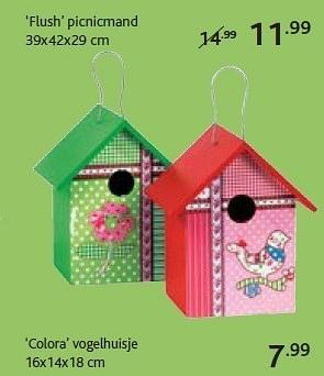 Promoties Colora vogelhuisje - Huismerk - Casa - Geldig van 02/05/2011 tot 29/05/2011 bij Casa