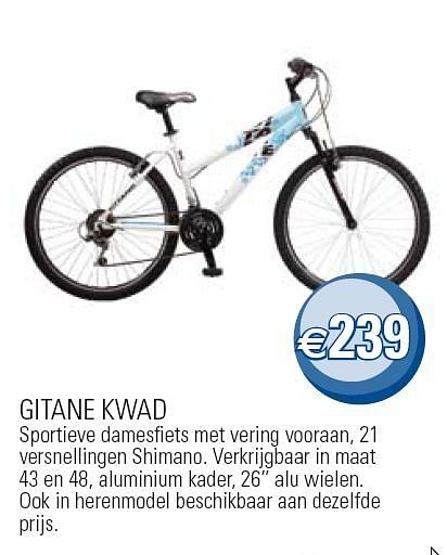 Gitane best sale kwad 20