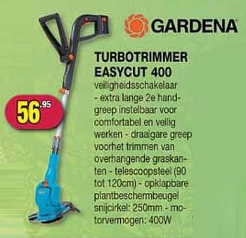 Promoties Turbotrimmer - Gardena - Geldig van 02/05/2011 tot 31/05/2011 bij Bouwcenter Frans Vlaeminck