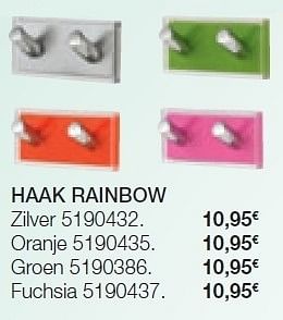 Promoties Haak rainbow - Huismerk - BricoPlanit - Geldig van 05/05/2011 tot 31/08/2011 bij BricoPlanit