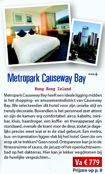 Promoties Metropark causeway bay - Huismerk Connections - Geldig van 10/05/2011 tot 31/12/2011 bij Connections