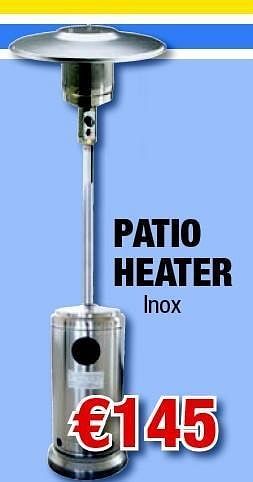 Promoties Patio heater - Huismerk - Cevo - Geldig van 12/05/2011 tot 31/05/2011 bij Cevo Market
