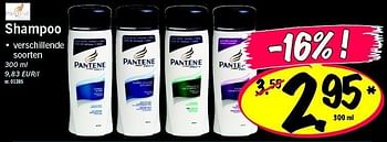 Promoties Shampoo - Pantene - Geldig van 23/05/2011 tot 28/05/2011 bij Lidl