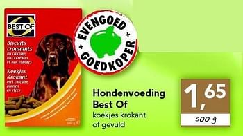 Promotions Hondenvoeding - Best of - Valide de 26/05/2011 à 04/06/2011 chez Supra