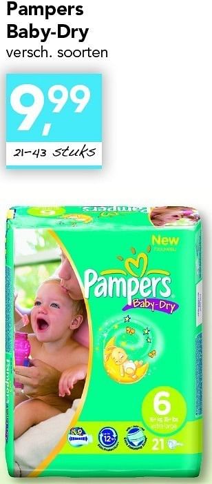 Promotions Baby-dry - Pampers - Valide de 26/05/2011 à 04/06/2011 chez Supra