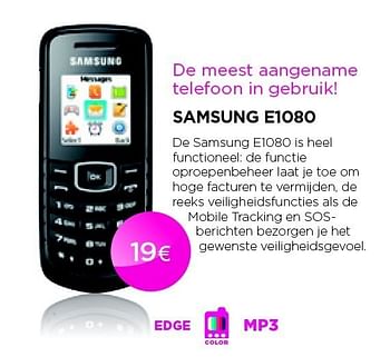 Promoties Gsm - Samsung - Geldig van 01/06/2011 tot 30/06/2011 bij ALLO Telecom