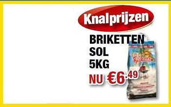 Promoties Briketten - Sol - Geldig van 01/06/2011 tot 15/06/2011 bij Cevo Market