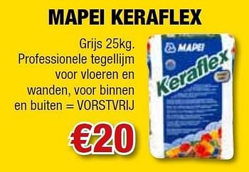 Promoties Keraflex - Mapei - Geldig van 01/06/2011 tot 15/06/2011 bij Cevo Market