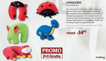 Promoties Assortiment - Cuddlebug - Geldig van 08/06/2011 tot 03/07/2011 bij A.S.Adventure