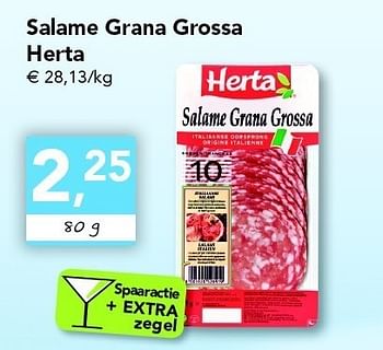 Promoties Salame grana grossa - Herta - Geldig van 09/06/2011 tot 18/06/2011 bij Supra
