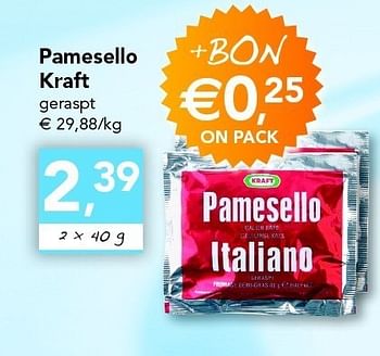 Promoties Pamesello - Kraft - Geldig van 09/06/2011 tot 18/06/2011 bij Supra