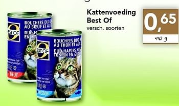 Promoties Kattenvoeding - Best of - Geldig van 09/06/2011 tot 18/06/2011 bij Supra