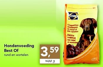 Promoties Hondenvoeding - Best of - Geldig van 09/06/2011 tot 18/06/2011 bij Supra
