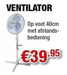 Promoties Ventilator - Huismerk - Cevo - Geldig van 15/06/2011 tot 30/06/2011 bij Cevo Market